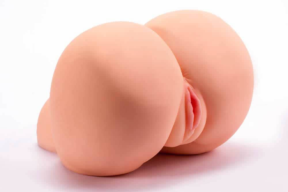 Fuck Me Bare - Masturbator Realistic cu Anus si Vagin, 25x18 cm - detaliu 3