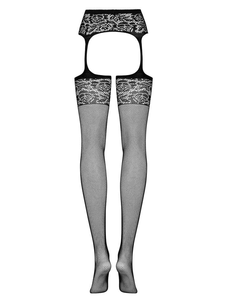 Garter S500 - Ciorapi Sexy Culoare Neagra, Marime Universala - detaliu 2