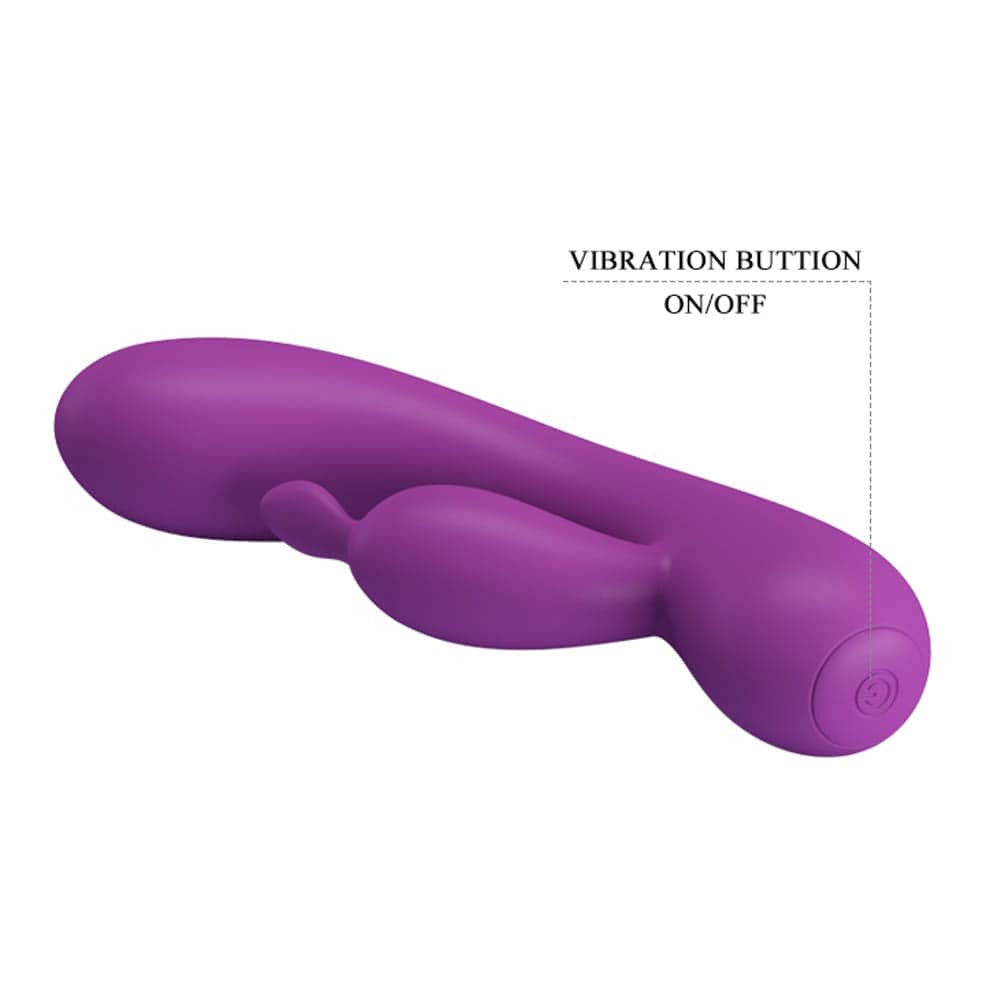 Grace - Vibrator iepuraș, 16.5 cm