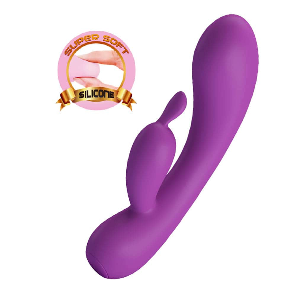Grace - Vibrator iepuraș, 16.5 cm - detaliu 5