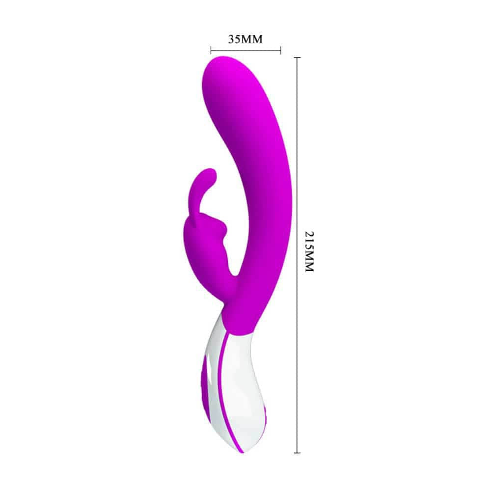Harlan - Vibrator iepuraș, 21.5 cm - detaliu 3