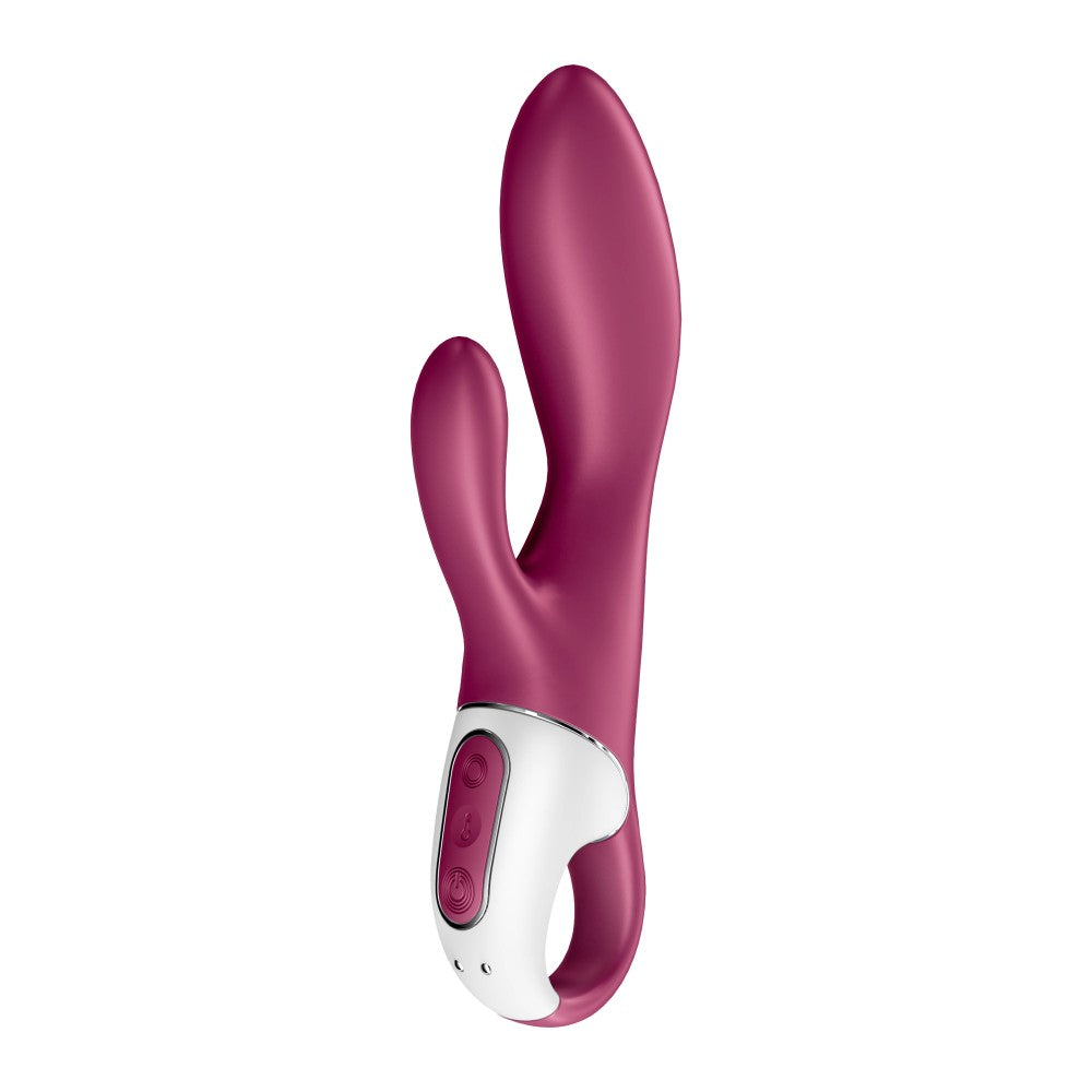 Heated Affair - Vibrator Cu Incalzire si Dubla Stimulare, 20x3.5 cm - detaliu 1