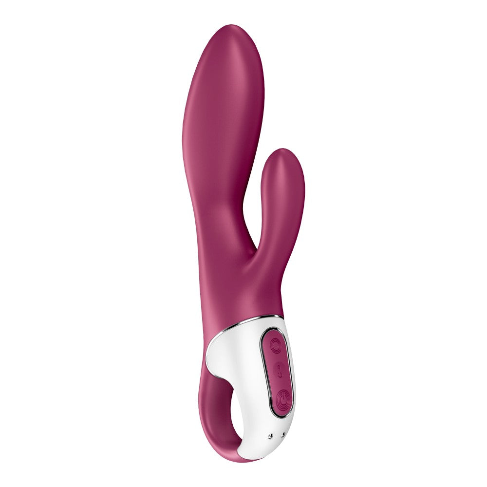 Heated Affair - Vibrator Cu Incalzire si Dubla Stimulare, 20x3.5 cm - detaliu 5