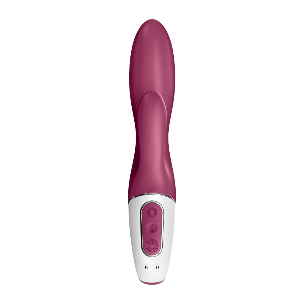 Heated Affair - Vibrator Cu Incalzire si Dubla Stimulare, 20x3.5 cm - detaliu 6