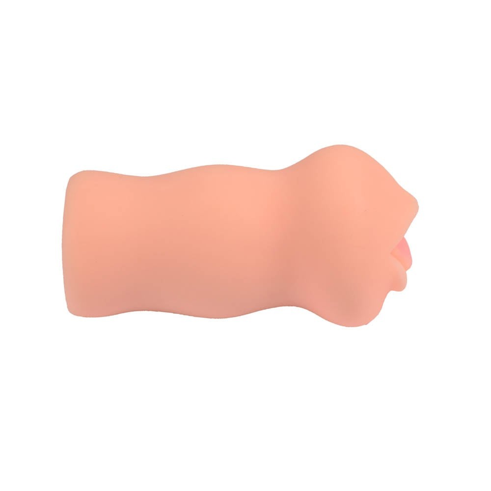 Hejia - Masturbator Realistic Forma Gura, 16 cm - detaliu 4