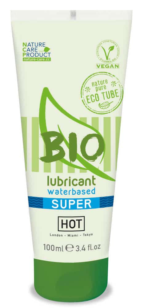 Hot Bio Superglide - Lubrifiant pe Baza de Apa Bio, 100 ml