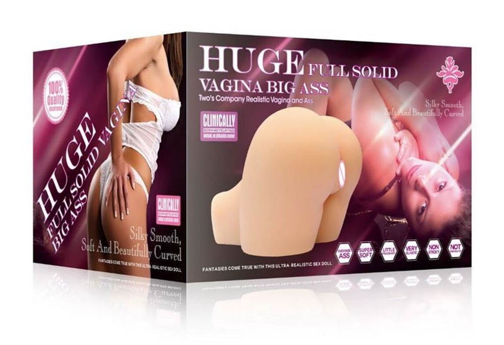 Huge full big ass- Masturbator cu Vibratii de dimensiuni reale, 10 Kg