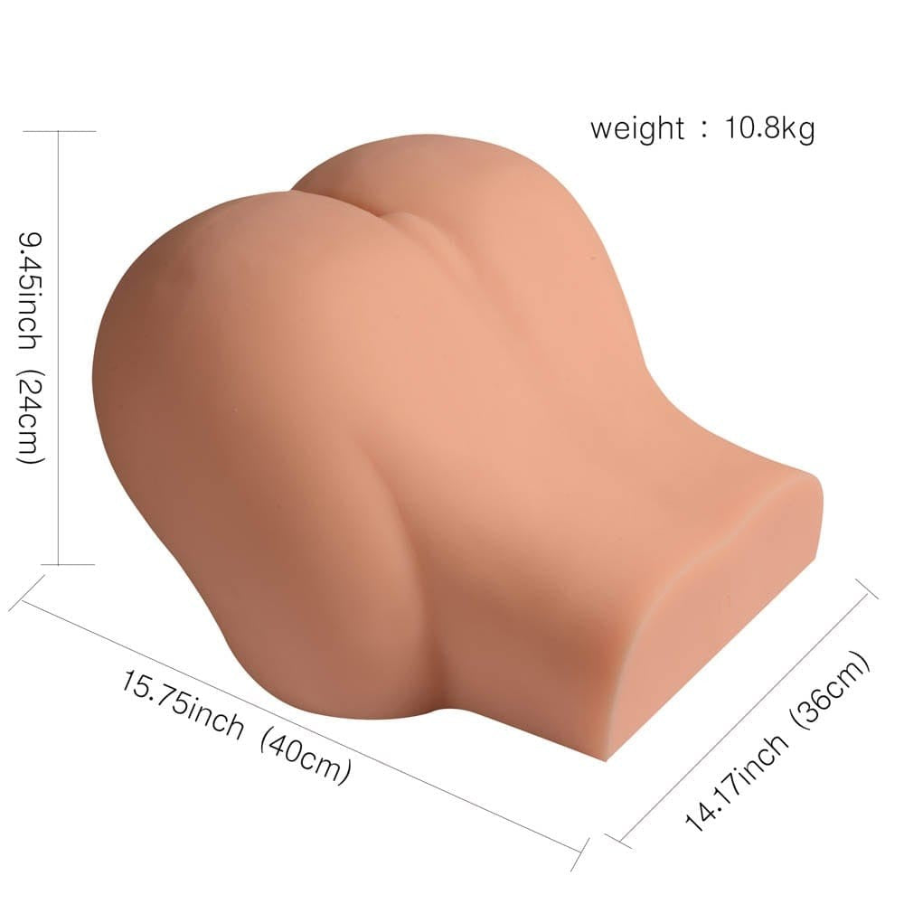 Huge full big ass- Masturbator cu Vibratii de dimensiuni reale, 10 Kg - detaliu 7