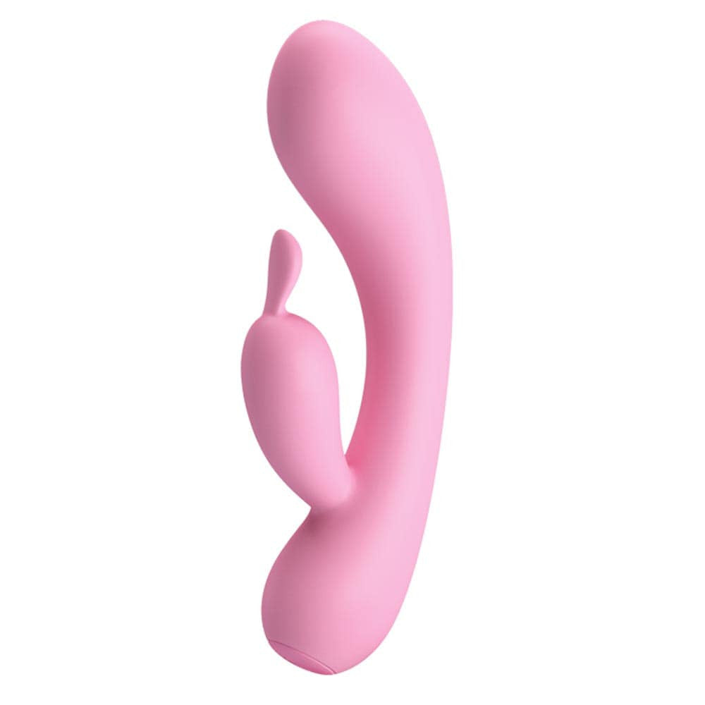 Hugo - Vibrator iepuraș, roz, 16.5 cm - detaliu 3