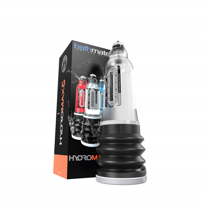HYDROMAX5 - Pompă Mărire pentru Penisuri până în 15 cm, Transparent, 14,5 cm