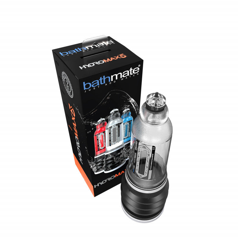 HYDROMAX5 - Pompă Mărire pentru Penisuri până în 15 cm, Transparent, 14,5 cm