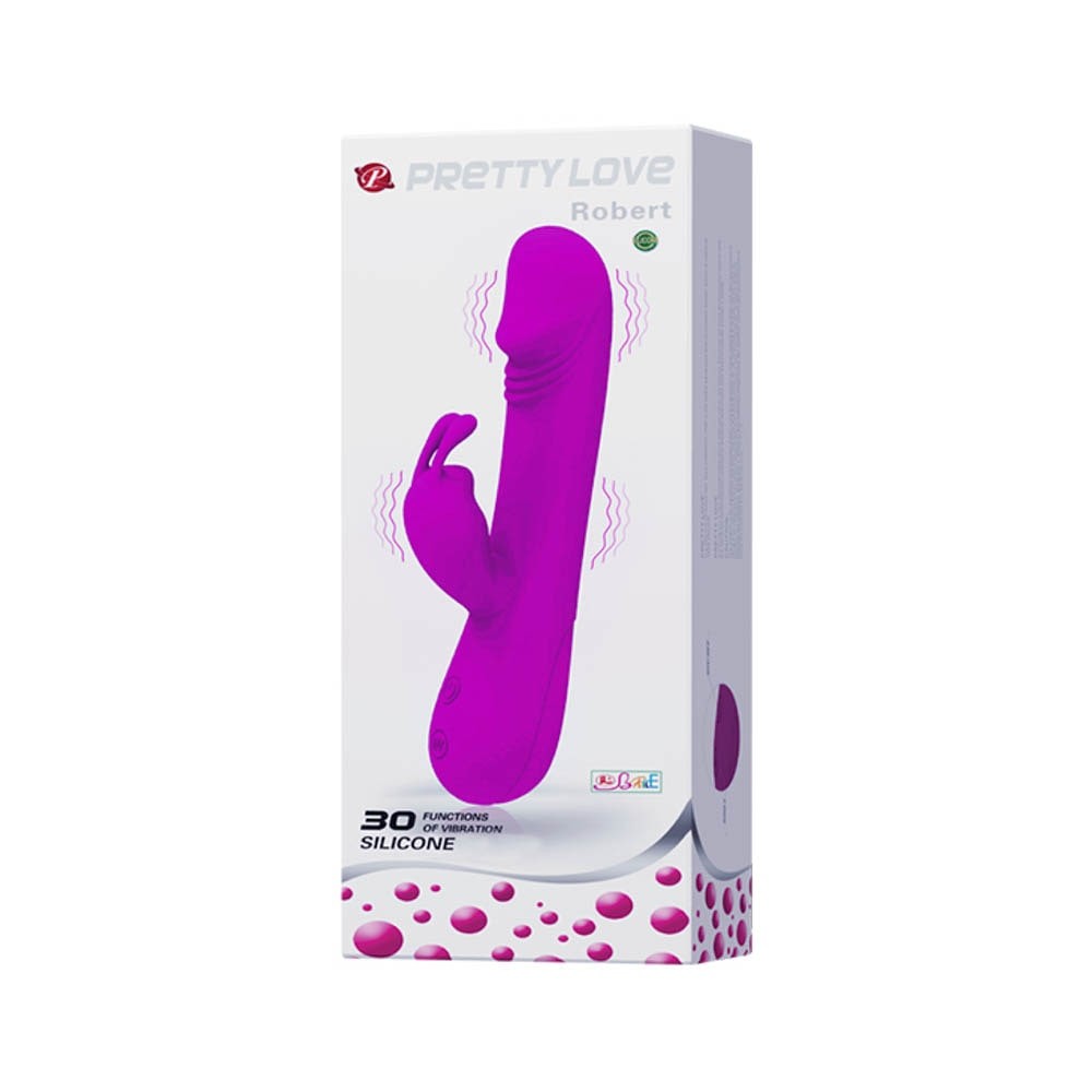 Iepurasul Robert - Vibrator Iepuras cu Stimulare Punct G, 21x3.6 cm - detaliu 5