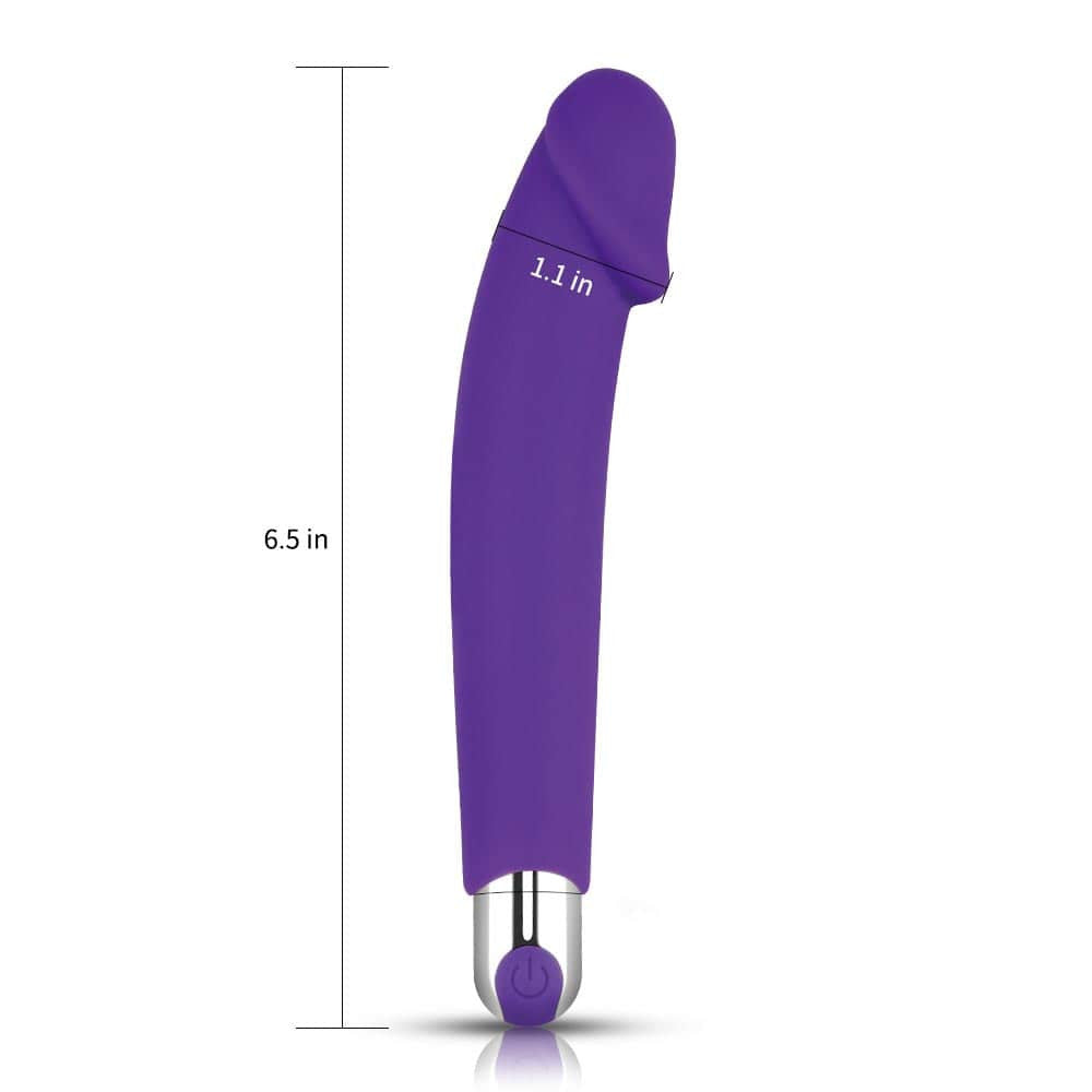 iJoy - Vibrator, mov, 16.5 cm
