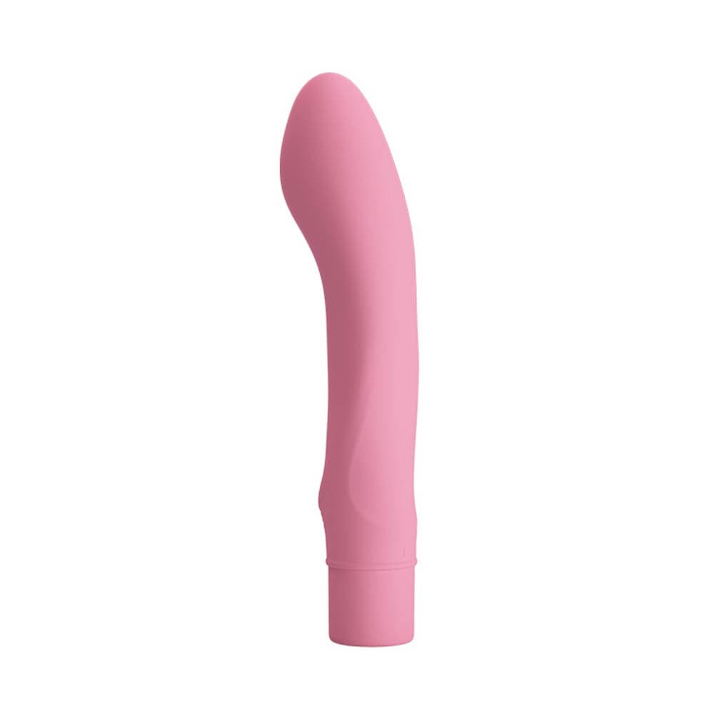 Ira - Vibrator clasic, roz deschis, 15 cm - detaliu 5