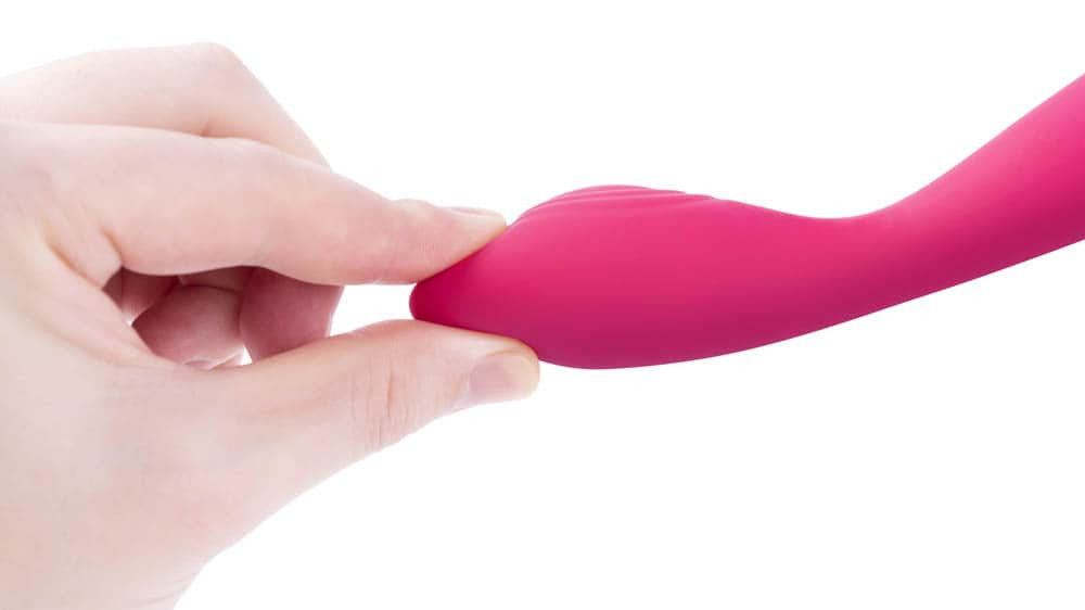 Iris - Vibrator punct G, roz, 18.5 cm - detaliu 6
