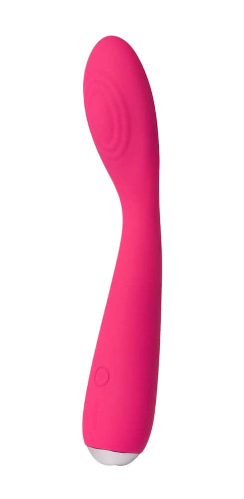 Iris - Vibrator punct G, roz, 18.5 cm - detaliu 7