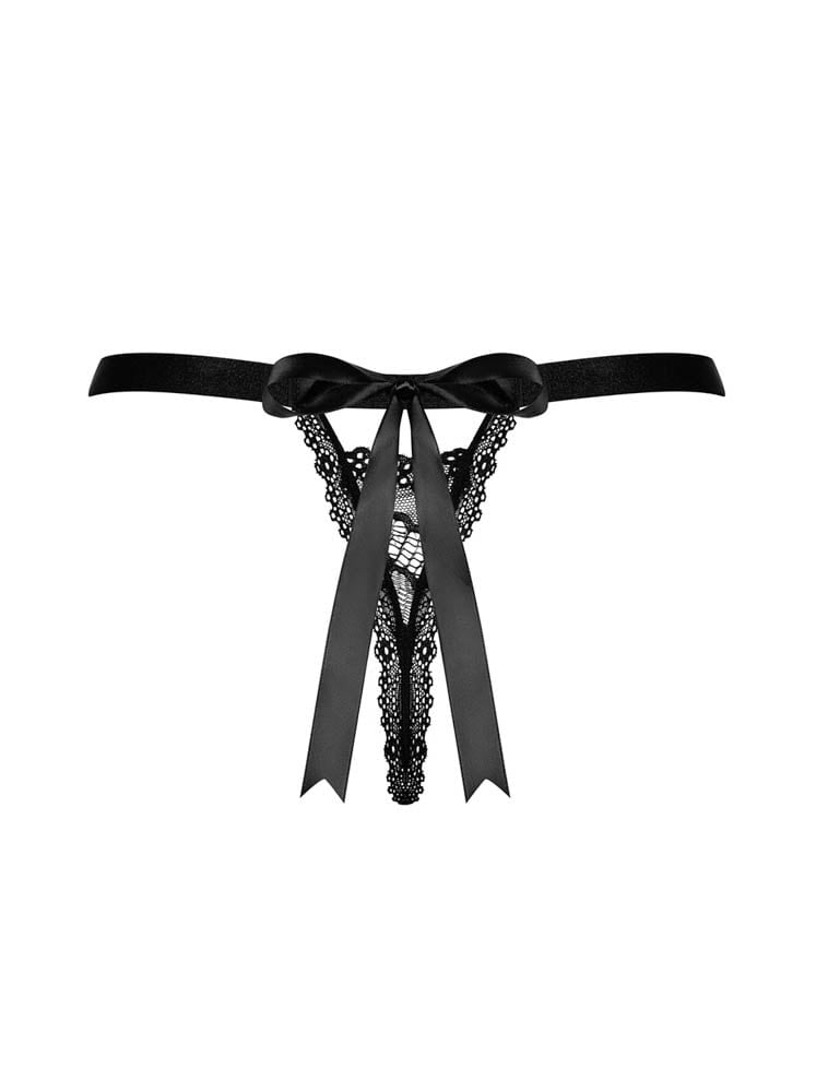 Isabellia - Lenjerie sexy, negru, L/XL