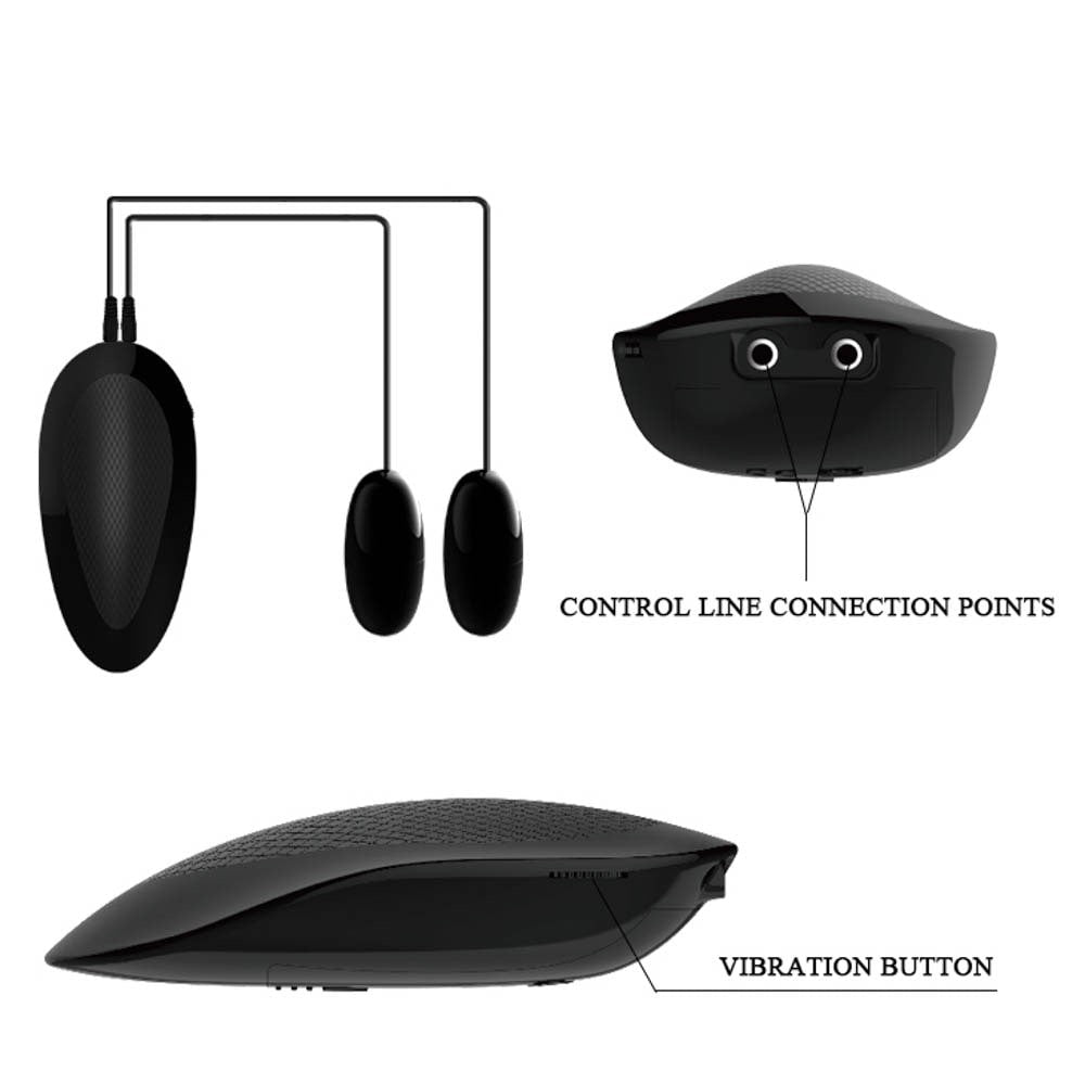 Iulia - Masturbator Realistic Fund si Vagin, cu Telecomanda, 23.5 cm - detaliu 1