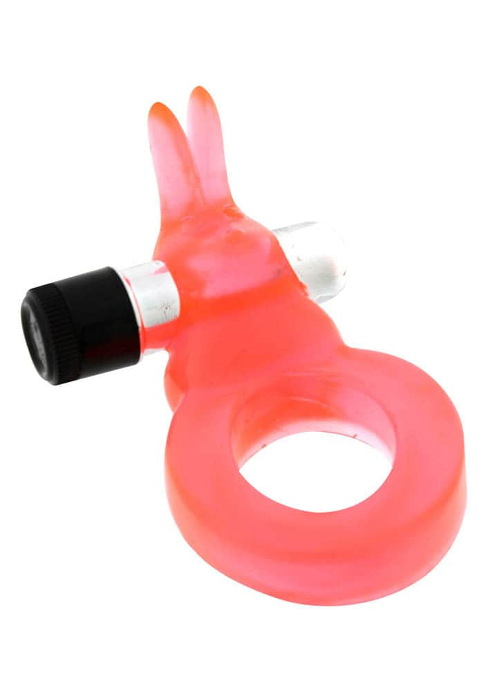 Jelly Rabbit Cockring Vibro - Inel Penis Tip Iepuras cu Vibratie