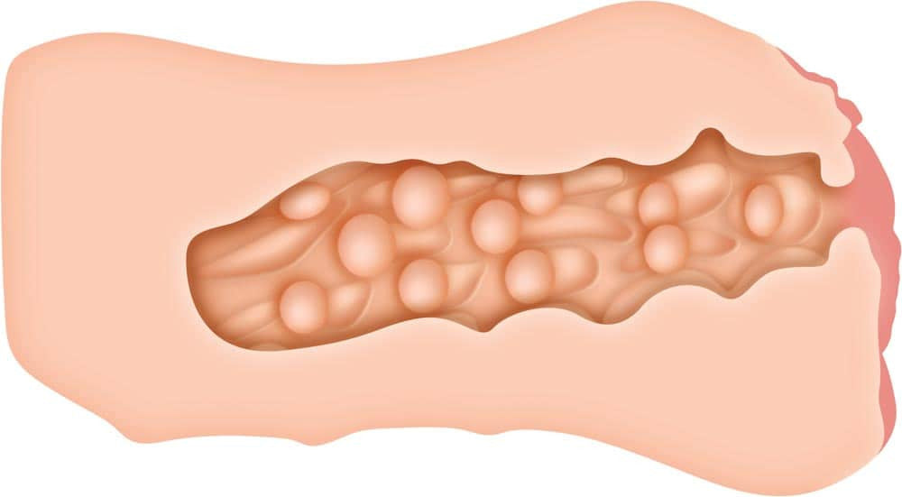 Jenna Haze - Masturbator Realistic Forma Vagin, 13 cm - detaliu 5