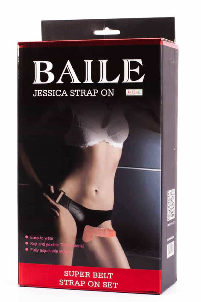 Jessica - Strap-on, 15 cm - detaliu 1