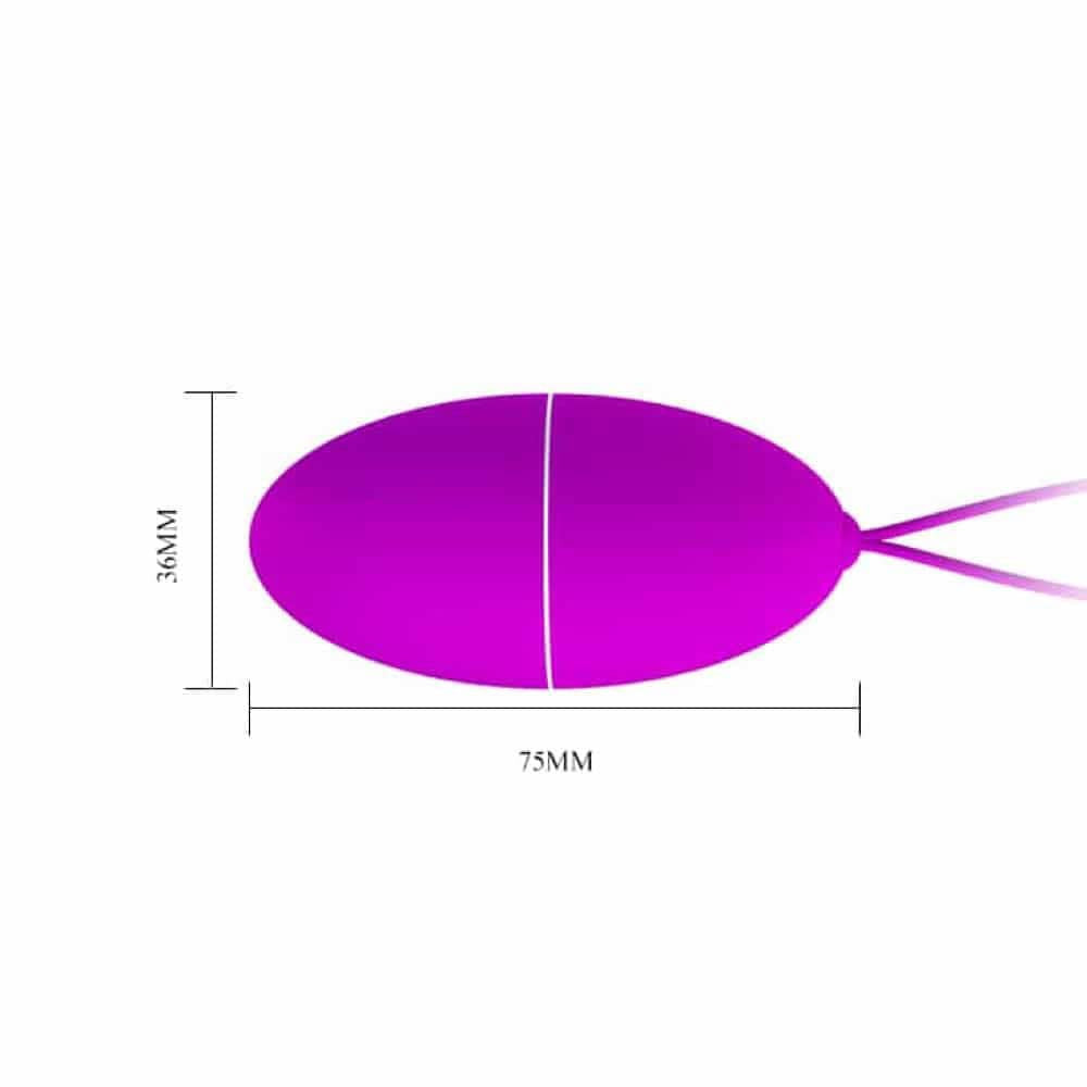 Joanne - Ou vibrator cu telecomandă, 7.5 cm - detaliu 5