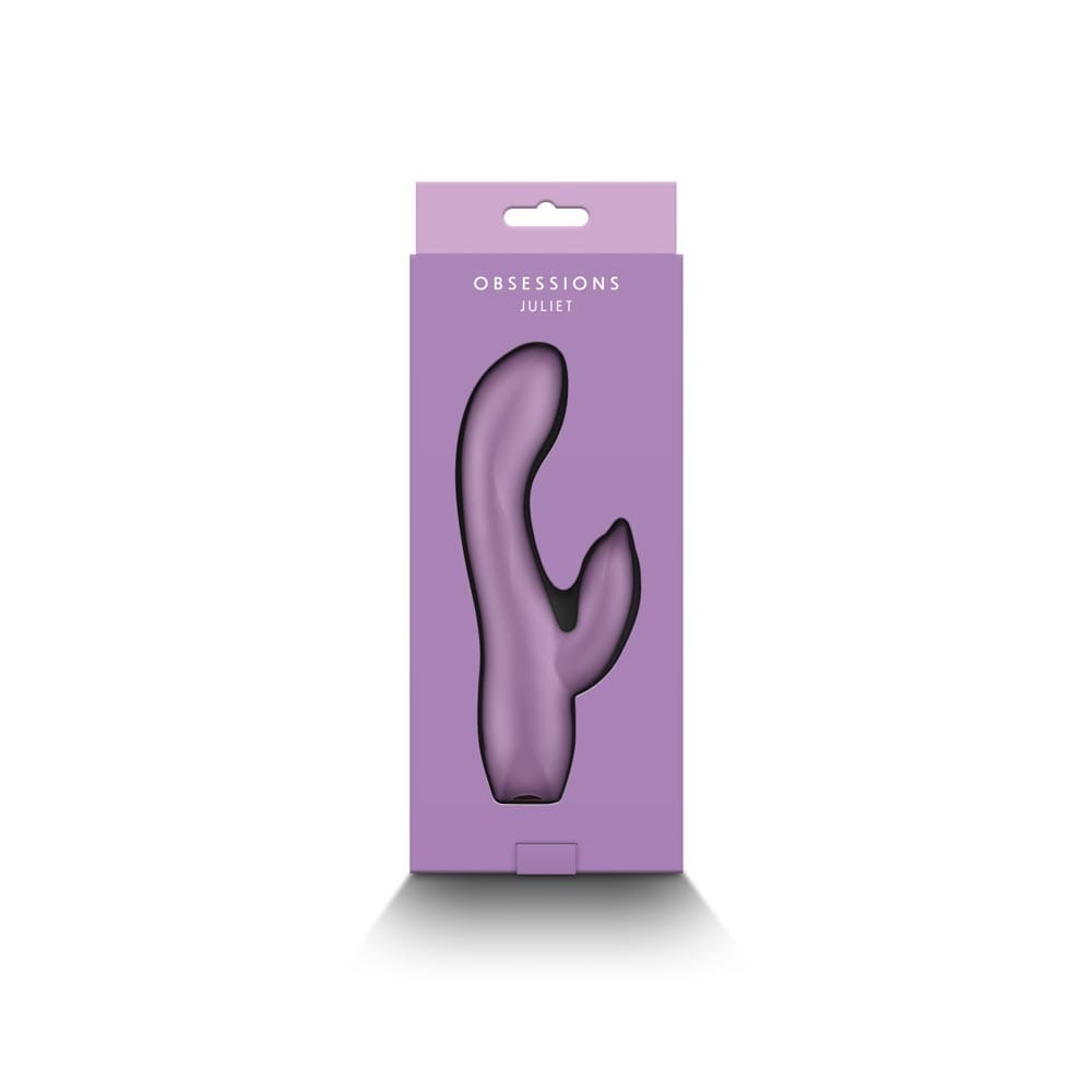 Juilet - Vibrator iepuraș, mov deschis, 16 cm - detaliu 2
