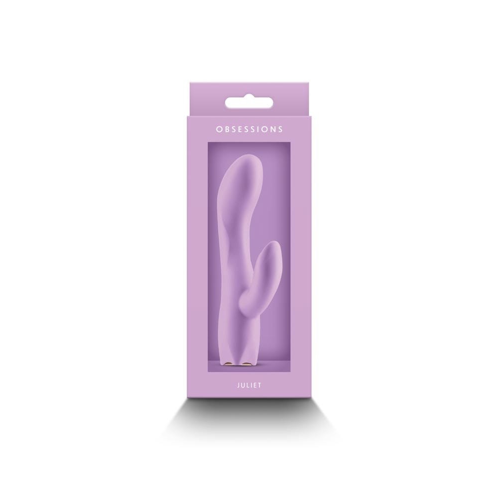 Juilet - Vibrator iepuraș, mov deschis, 16 cm - detaliu 3