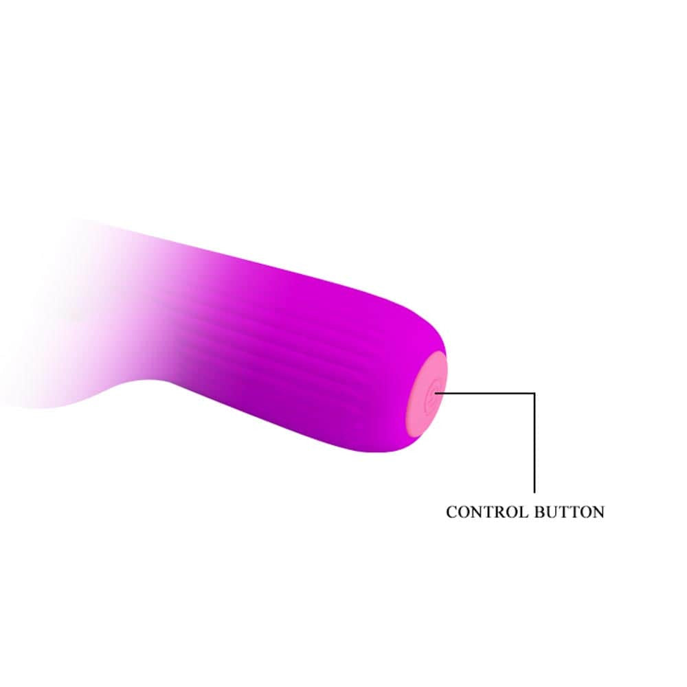 Julian - Vibrator iepuraș, mov, 17 cm - detaliu 4