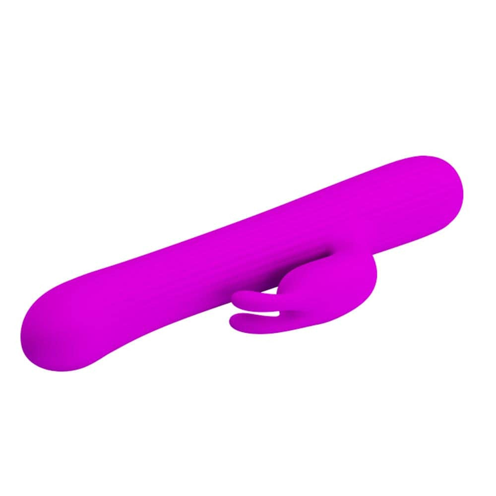 Julian - Vibrator iepuraș, mov, 17 cm - detaliu 7