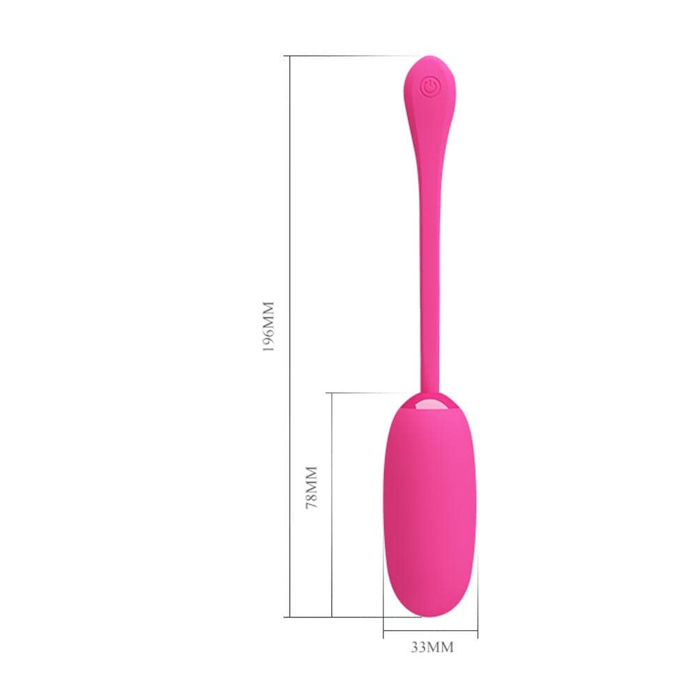 Julius - Ou vibrator, roz, 19.6 cm - detaliu 8