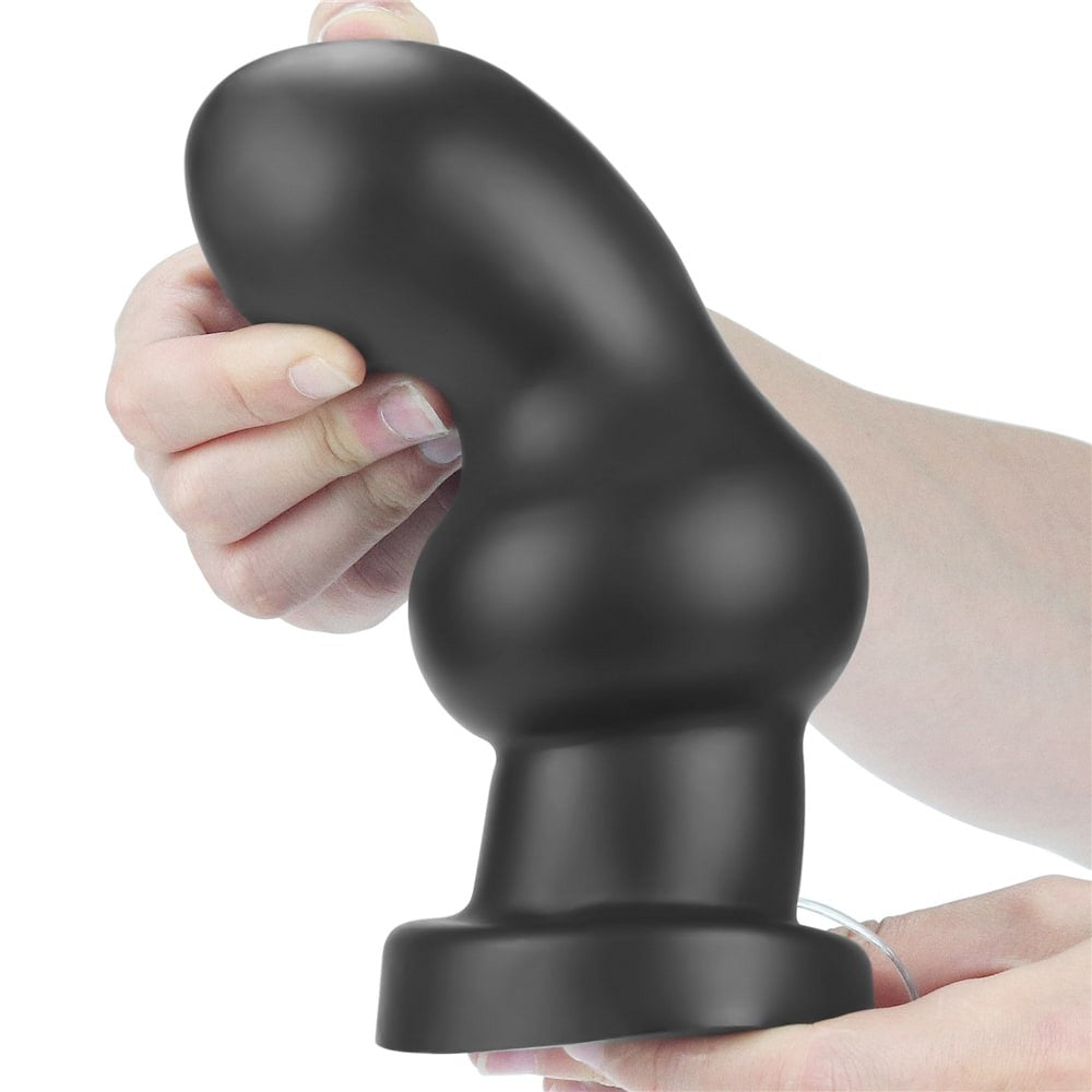 King Sized Vibrating Anal Rammer - Vibrator Anal Mare cu Telecomanda, 18 cm - detaliu 4