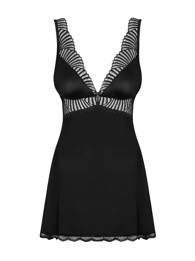 Klarita - Babydoll, negru, L/XL - detaliu 1