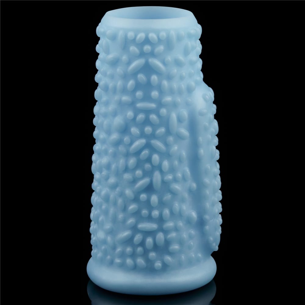 Knights Ring 1 - Manșon pentru penis, albastru, 10 cm - detaliu 2