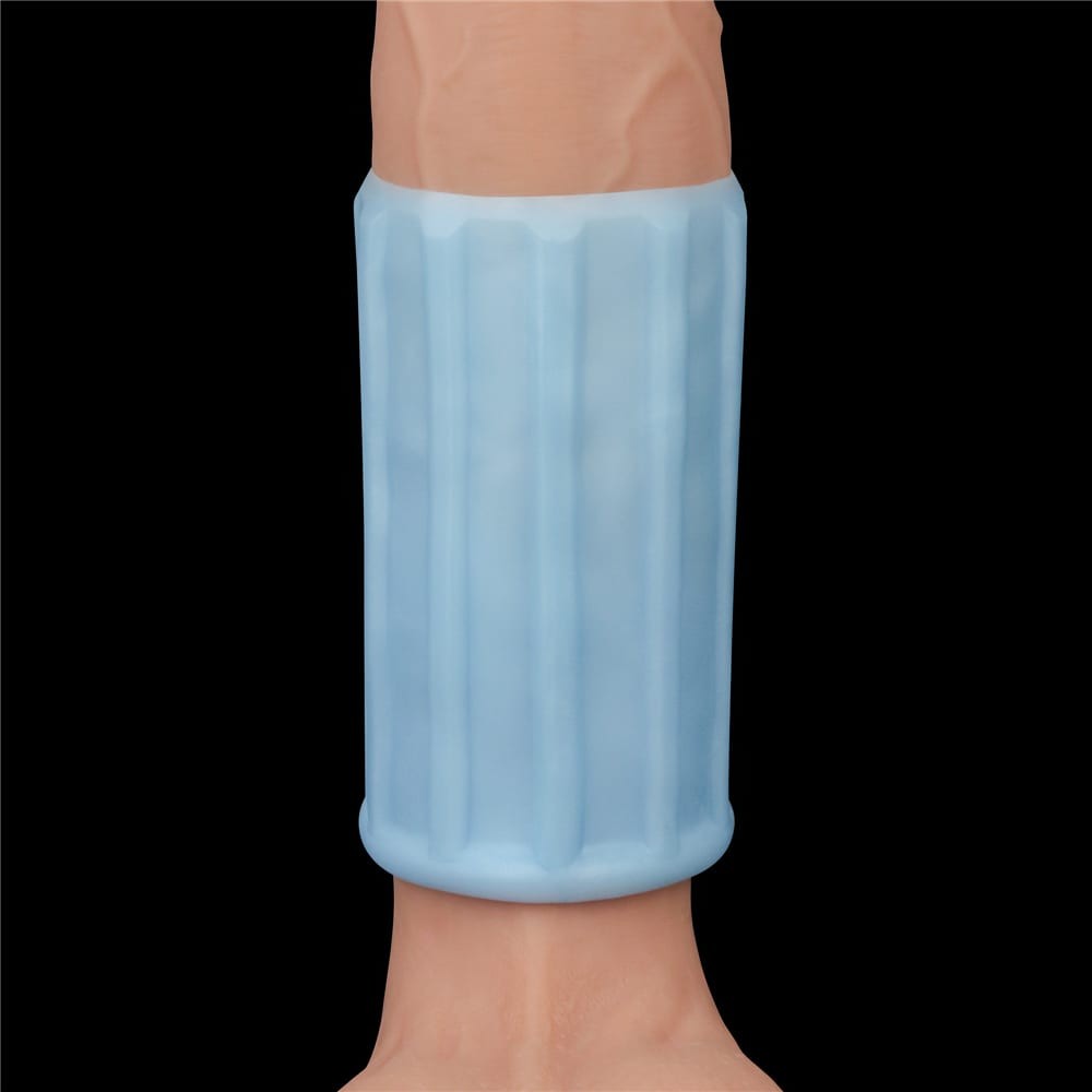 Knights Ring 2 - Manșon pentru penis, albastru, 10 cm - detaliu 5
