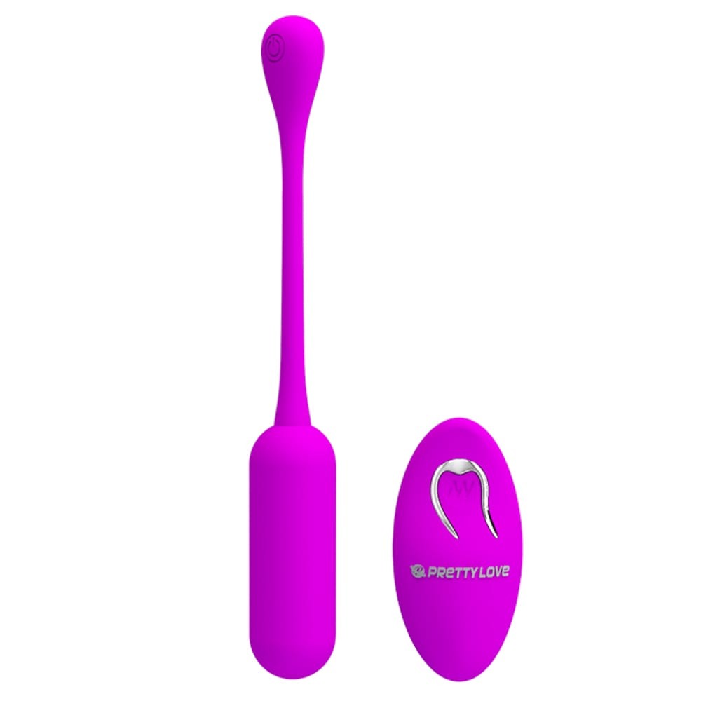 Lechies - Ou vibrator, mov, 7.2 cm - detaliu 5