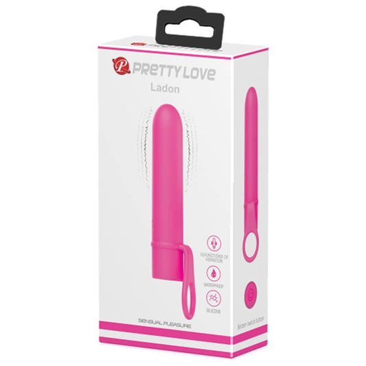 Ledon - Vibrator clasic, roz, 13.5 cm - detaliu 1