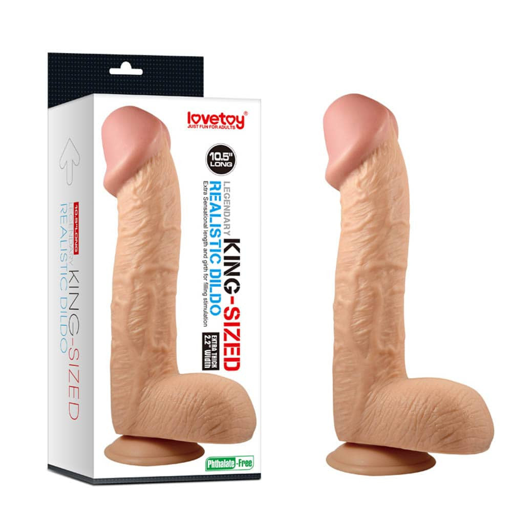 Legendary King - Dildo gigant, 32 cm - detaliu 1