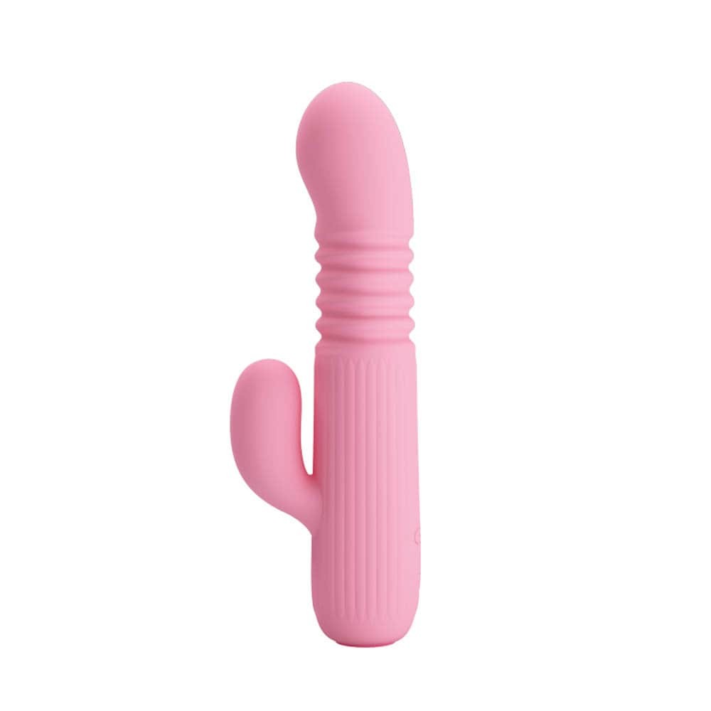 Leopold - Vibrator iepuraș, roz, 15.5 cm - detaliu 6