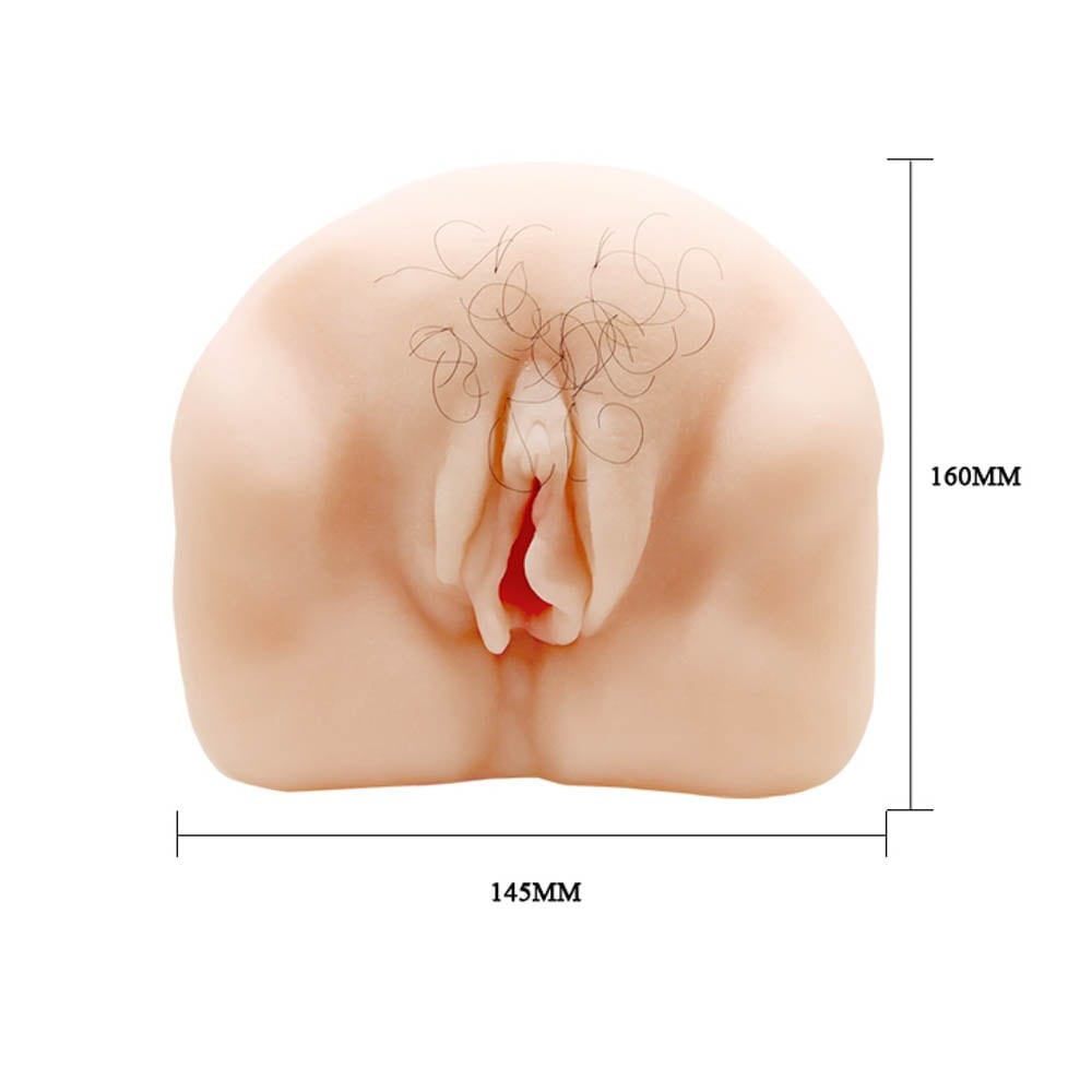 Lifelike Pussy - Masturbator Realistic Forma Vagin cu Vibrații, 18 cm - detaliu 3