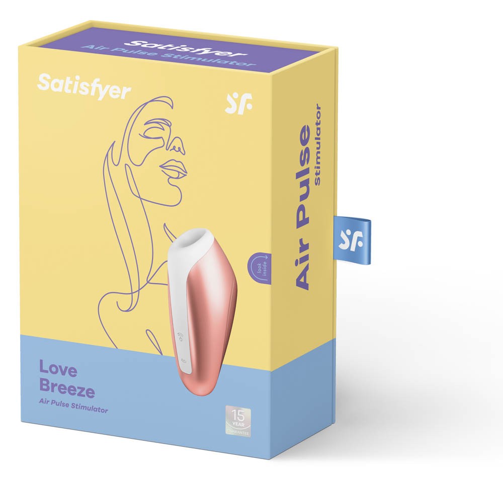 Love Breeze - Stimulator clitoris, arămiu - detaliu 3