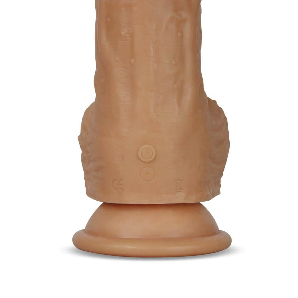 Lovetoy Liam - Vibrator Realistic cu Functie de Rotatie si Incalzire, 21,5 x 4 cm - detaliu 10