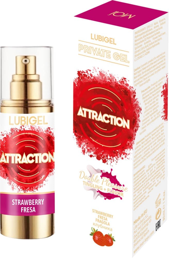 Lubigel - Lubrifiant intim, căpșuni, 30 ml - detaliu 1