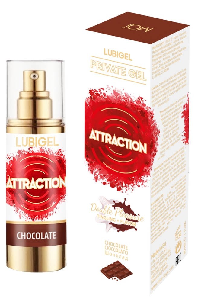 Lubigel - Lubrifiant intim, ciocolată, 30 ml - detaliu 1