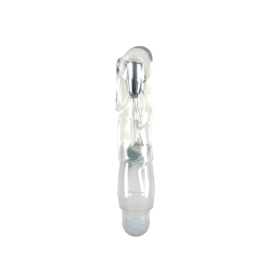 Lucidity: Twinkle Light-up Vibe - Vibrator Clasic cu Leduri, 19x3,8 cm - detaliu 1