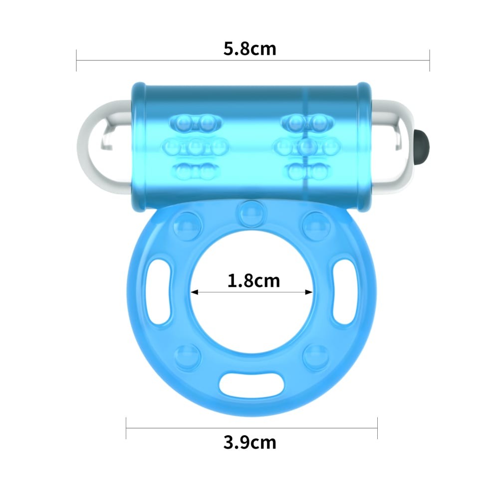 Lumino 1 - Inel penis fluorescent cu vibrații - detaliu 8