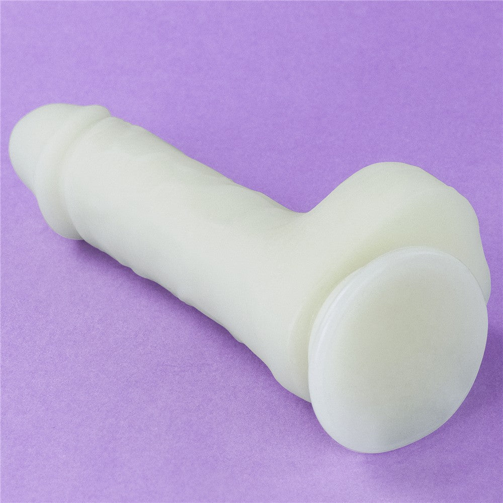 Lumino Play - Dildo fluorescent, 19.8 cm - detaliu 5