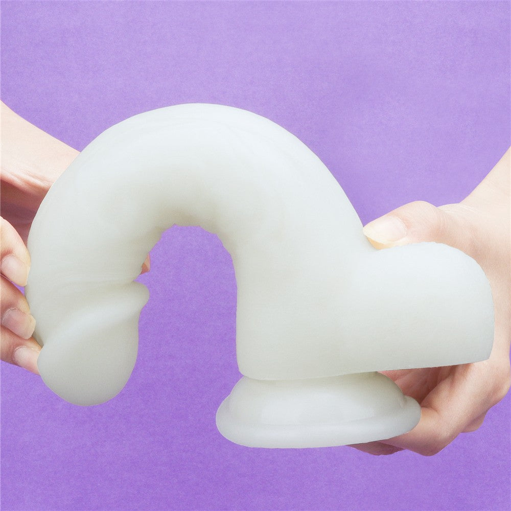 Lumino Play - Dildo fluorescent, 20.9 cm - detaliu 1