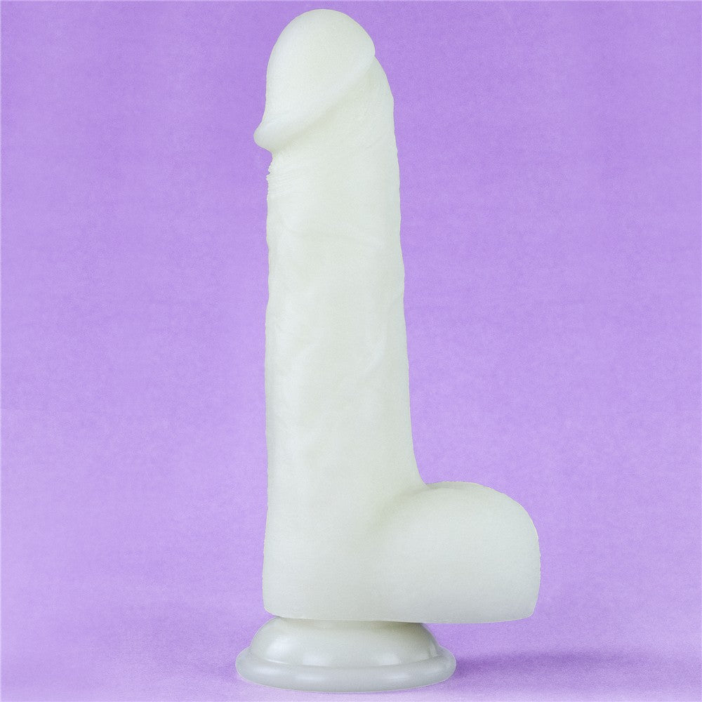 Lumino Play - Dildo fluorescent, 20.9 cm - detaliu 4