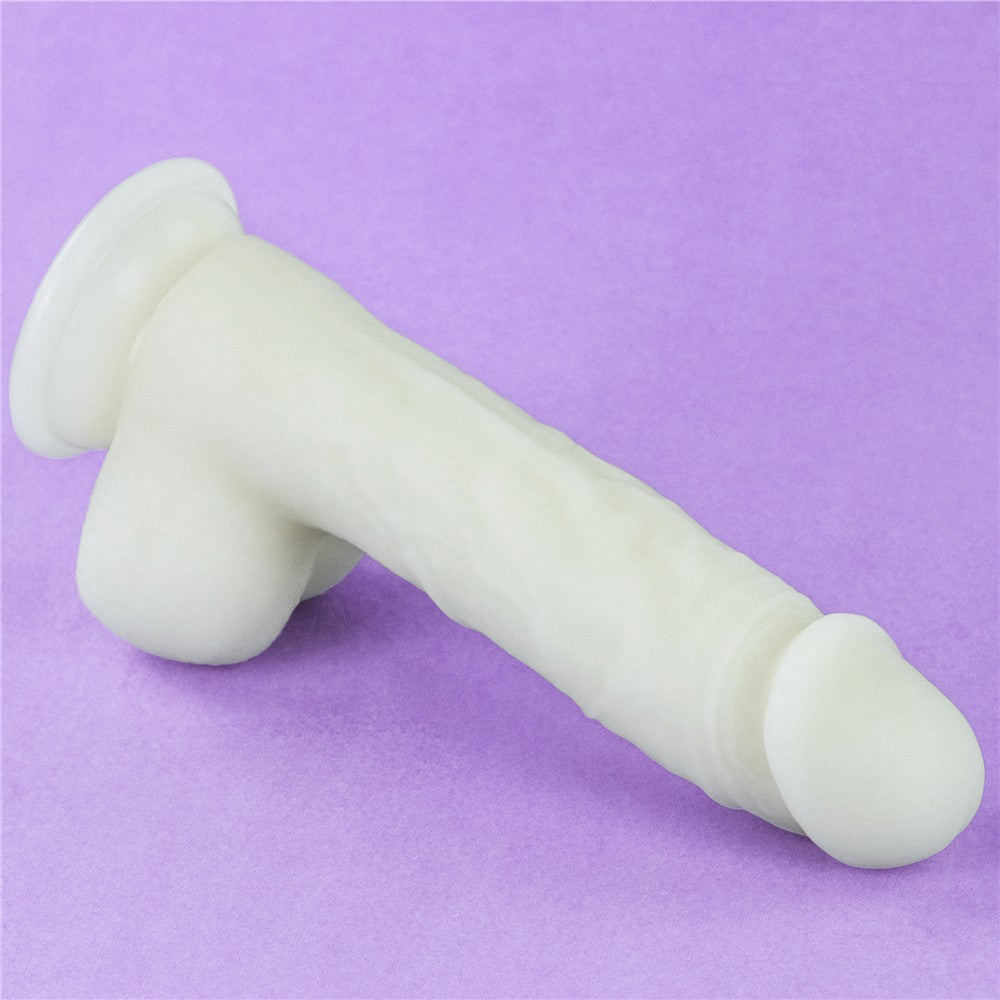 Lumino Play - Dildo fluorescent, 20.9 cm - detaliu 6